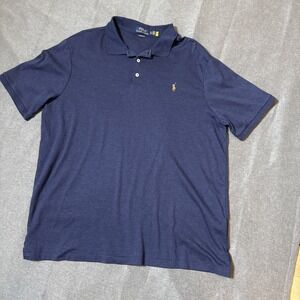 Polo Ralph Lauren Men's Short Sleeve Classic Fit Blue XL